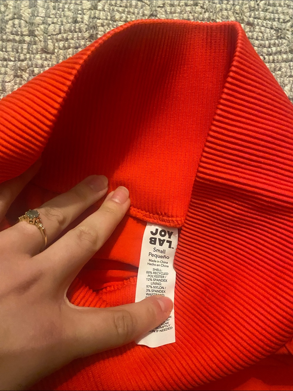 JoyLab Ribbed Athletic Shorts Duo - Picture 4 of 5
